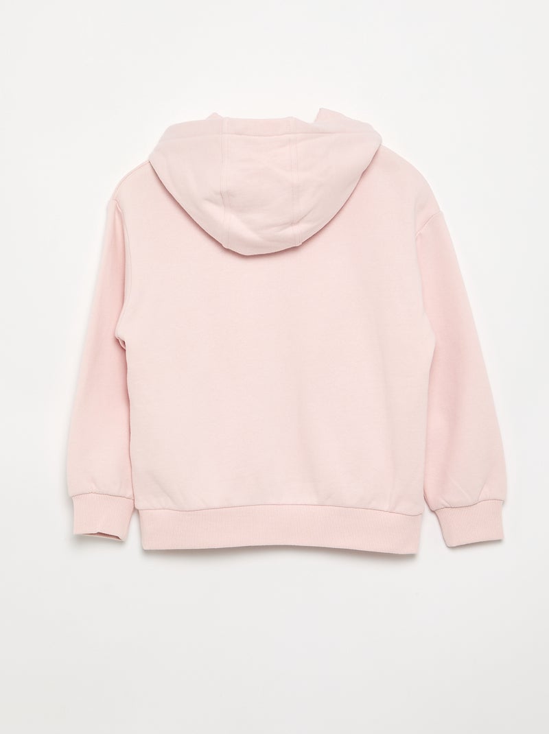 Hoodie met kangoeroezak Rose - Kiabi