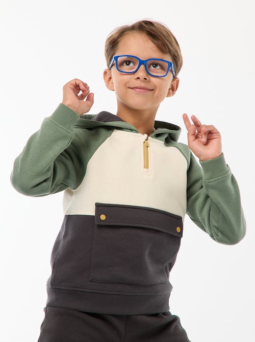 Hoodie met klepzakje - So Easy - Kiabi