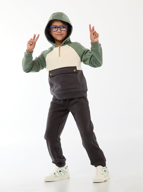 Hoodie met klepzakje - So Easy - Kiabi