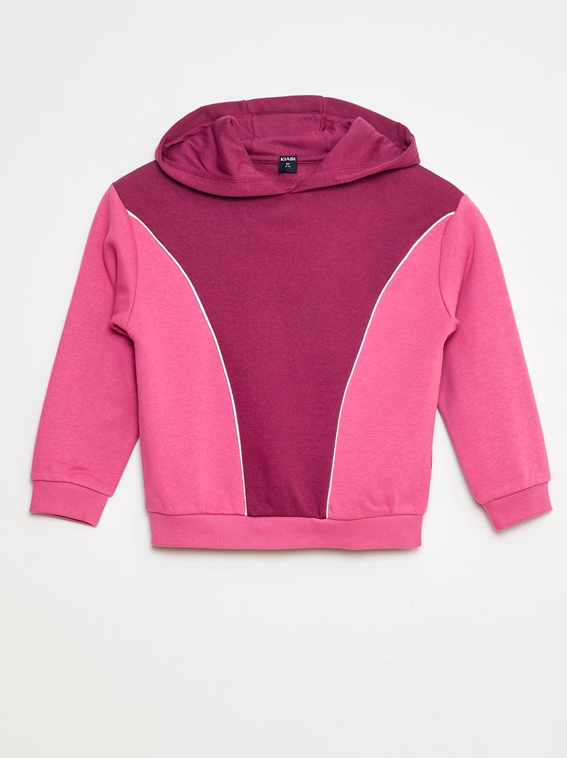 Hoodie met motiefje Rose - Kiabi