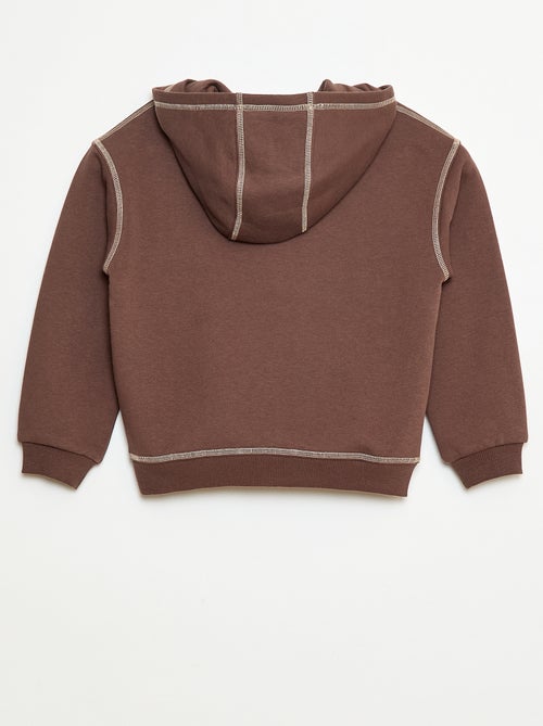 Hoodie met print - Kiabi