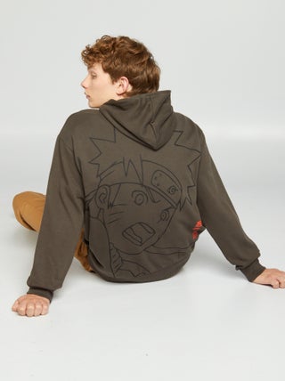 Hoodie met print 'Naruto'