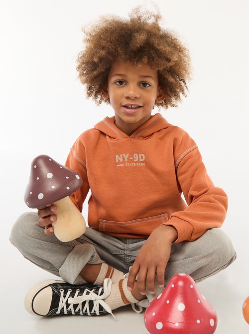 Hoodie met print - Kiabi