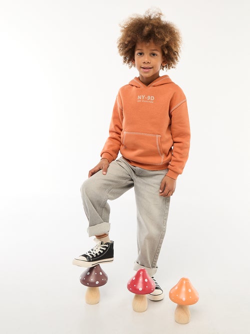 Hoodie met print - Kiabi