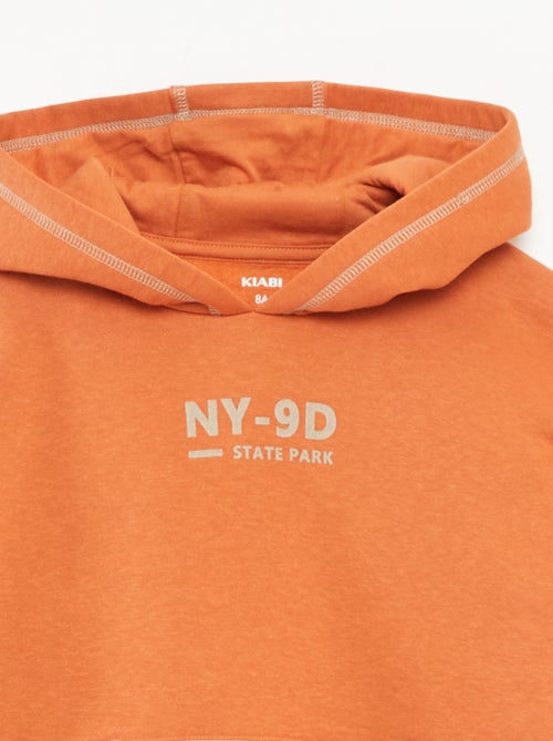 Hoodie met print - Kiabi