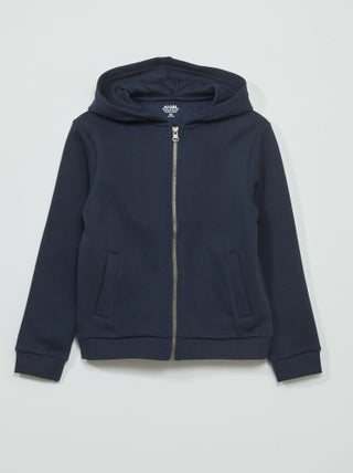 Hoodie met rits