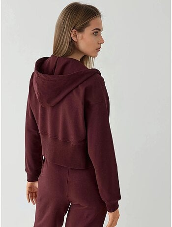 Hoodie met rits hiccup
