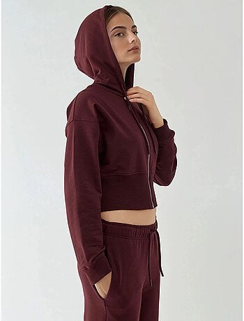 Hoodie met rits hiccup