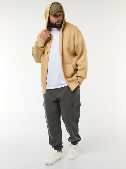 Hoodie met ritssluiting - Kiabi