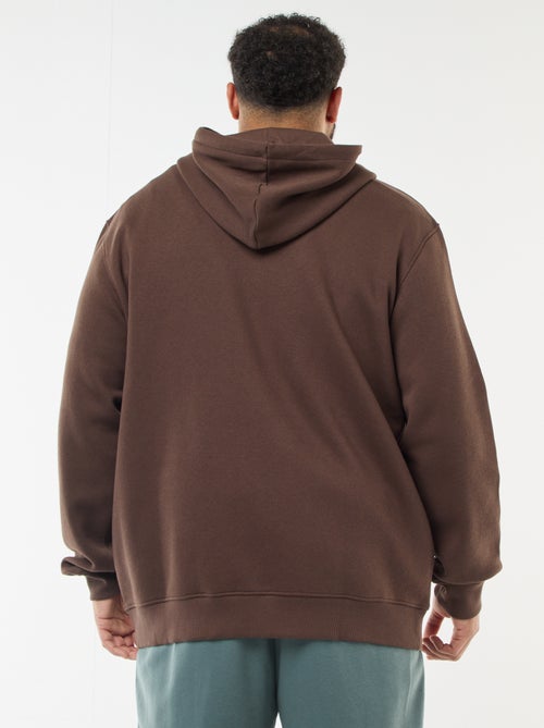 Hoodie met ritssluiting - Kiabi