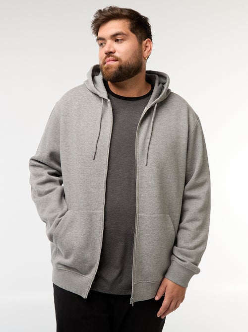 Hoodie met ritssluiting - Kiabi