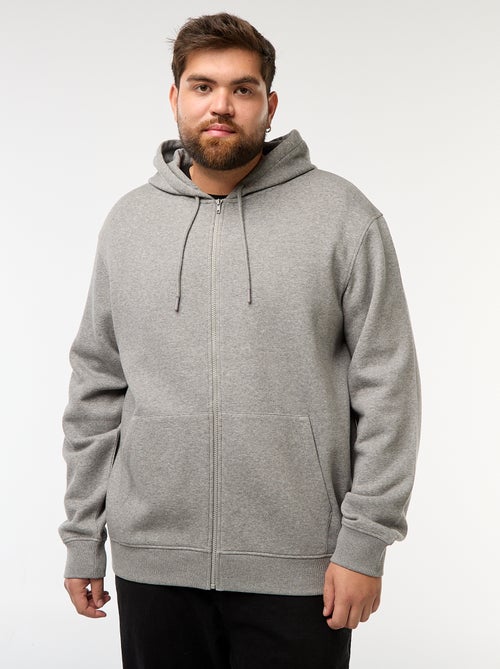 Hoodie met ritssluiting - Kiabi