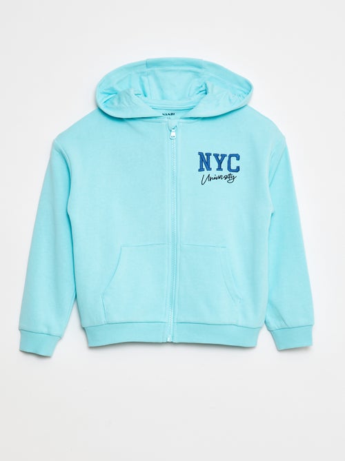 Hoodie met skateprint - Kiabi