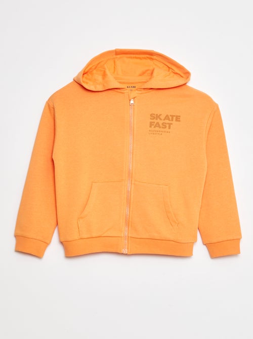 Hoodie met skateprint - Kiabi