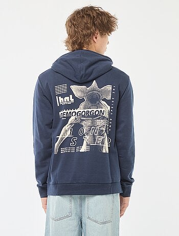 Hoodie met Stranger Things-print voor en achter