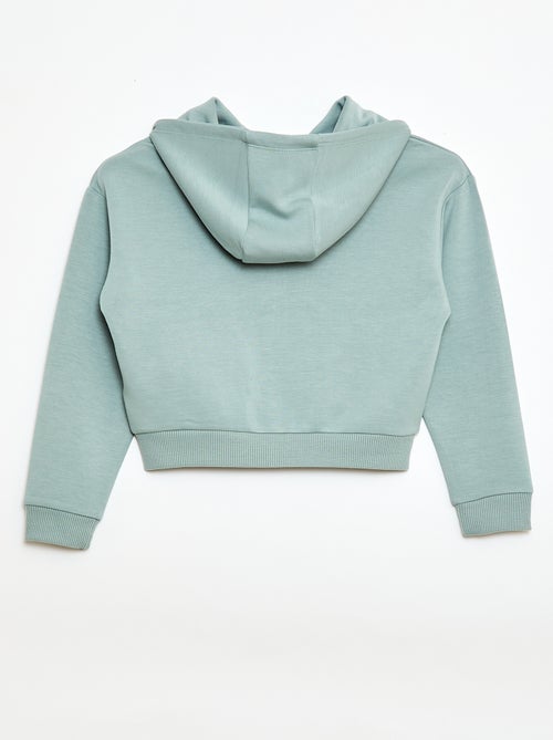 Hoodie met zachte touch - Kiabi