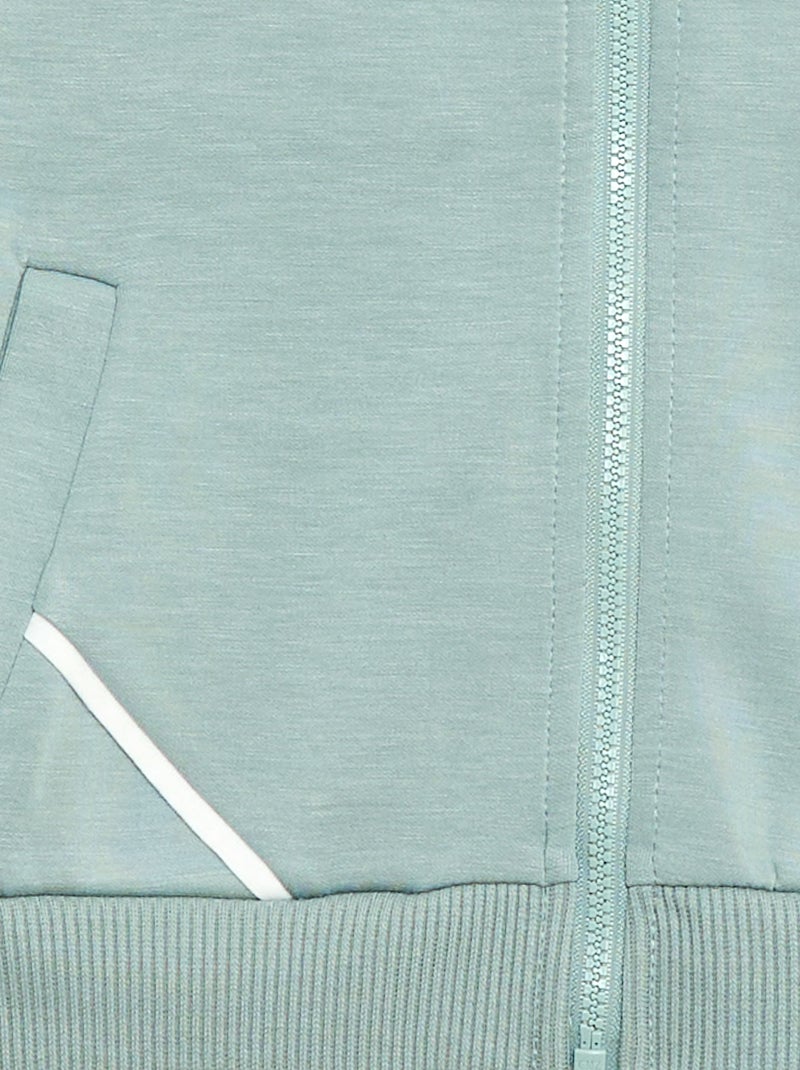 Hoodie met zachte touch Blauw - Kiabi