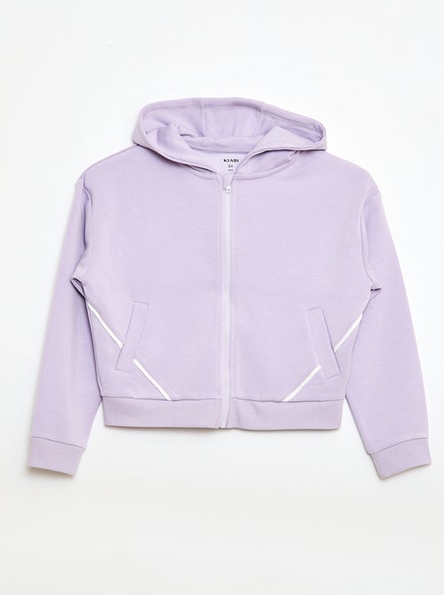 Hoodie met zachte touch - Kiabi
