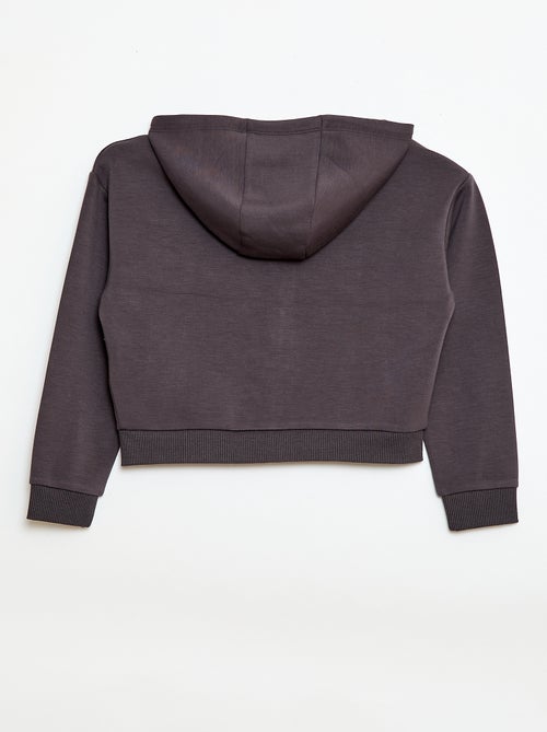 Hoodie met zachte touch - Kiabi