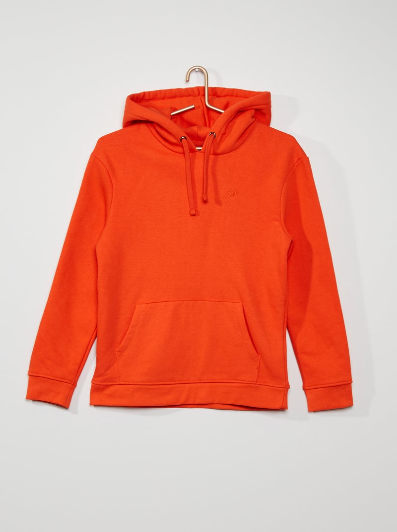 Hoodie oranje - Kiabi