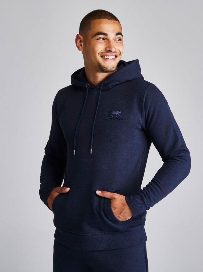 HOODIE PREDATOR Airness Bleu marine - Kiabi