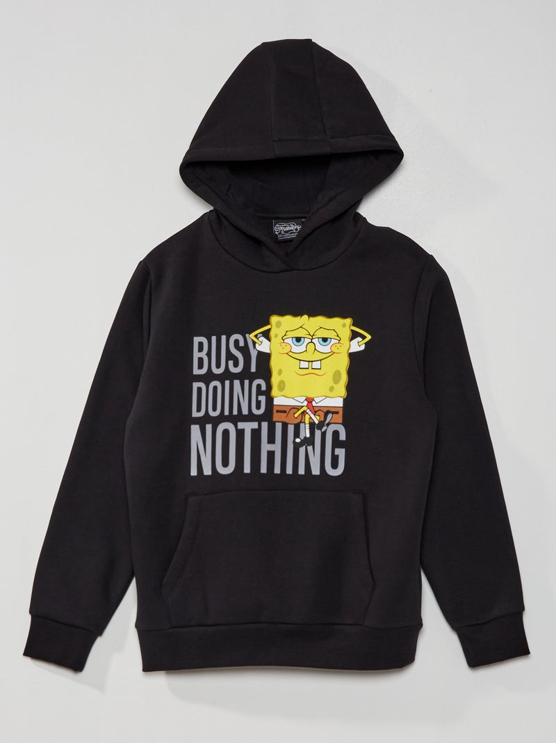 Hoodie 'SpongeBob' zwart - Kiabi