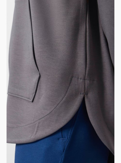 Hoodie tunique long oversize à capuche et zip tommy - Kiabi Hoodie tunique long oversize à capuche et zip tommy - Kiabi