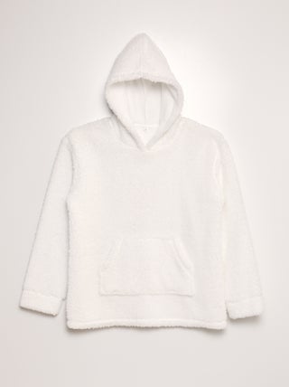 Hoodie van fleece