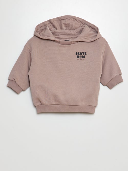 Hoodie van french terry - Kiabi