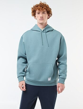 Hoodie van joggingstof