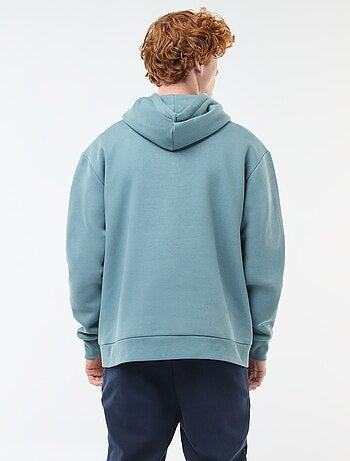 Hoodie van joggingstof