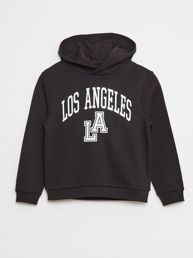 Hoodie van joggingstof Blauw - Kiabi