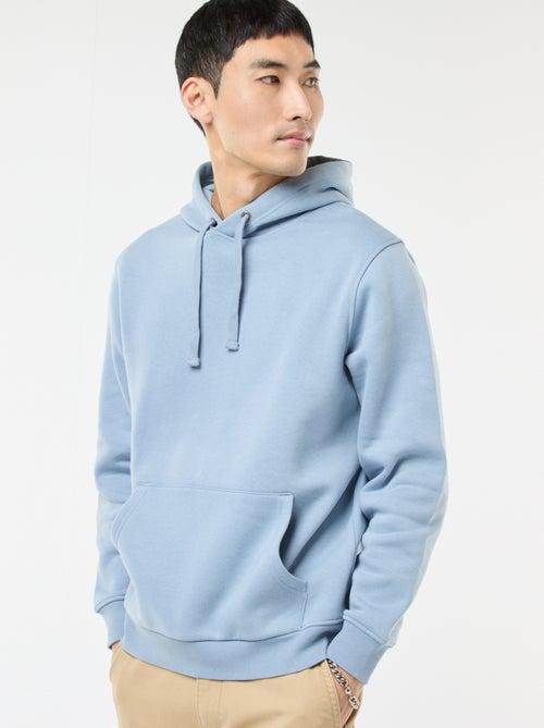 Hoodie van joggingstof met kangaroezak - Kiabi