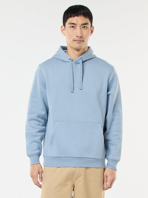 Hoodie van joggingstof met kangaroezak - Kiabi