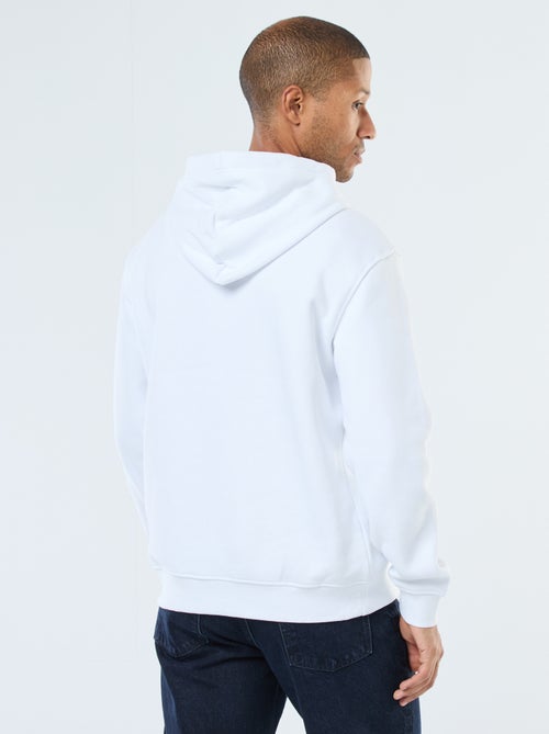 Hoodie van joggingstof met kangaroezak - Kiabi