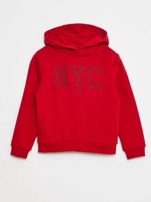 Hoodie van joggingstof - Kiabi