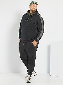 Necklet Jaarlijks Junior Goedkope sweater met print heren, mooie vintage kleding - Mode - zwart -  Kiabi