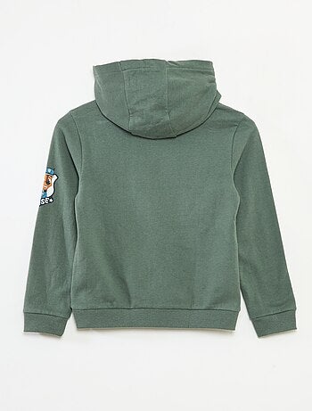 Hoodie van katoenfleece met PAW Patrol-print