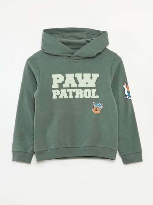 Hoodie van katoenfleece met PAW Patrol-print - Kiabi