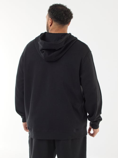 Hoodie van piquéstof met ritssluiting - Kiabi