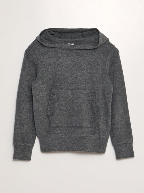 Hoodie van zacht tricot - Kiabi