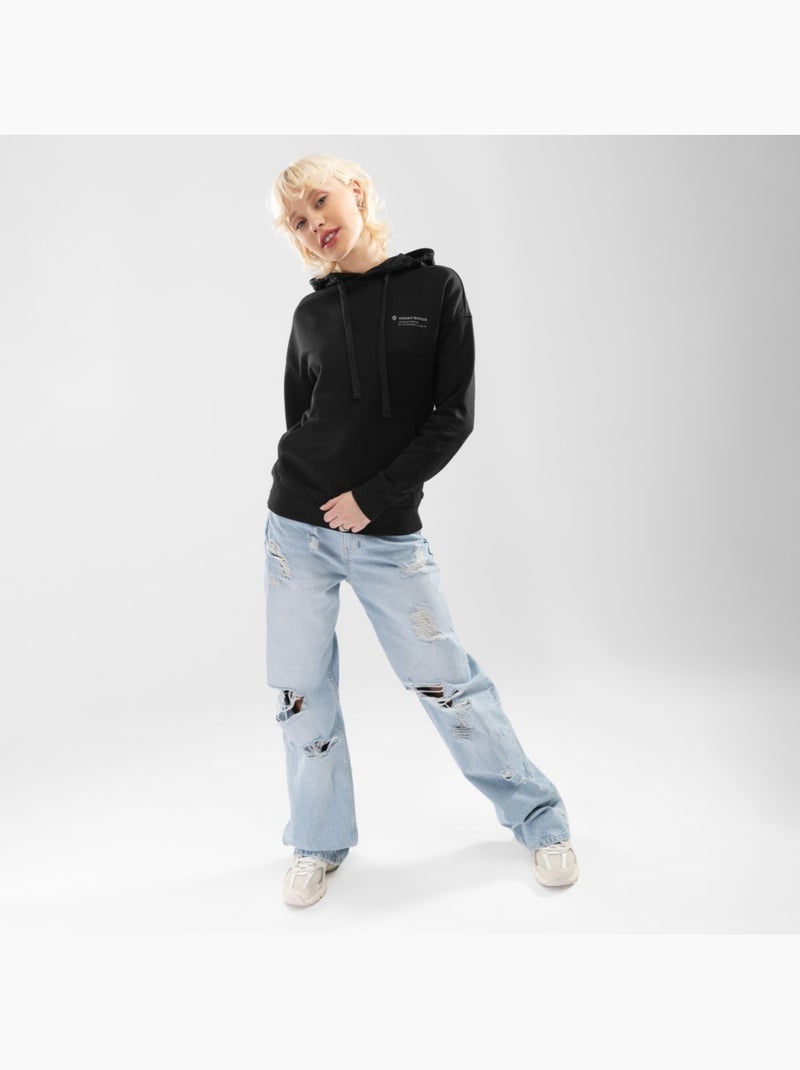Hoodie voor dames Zwart - Kiabi