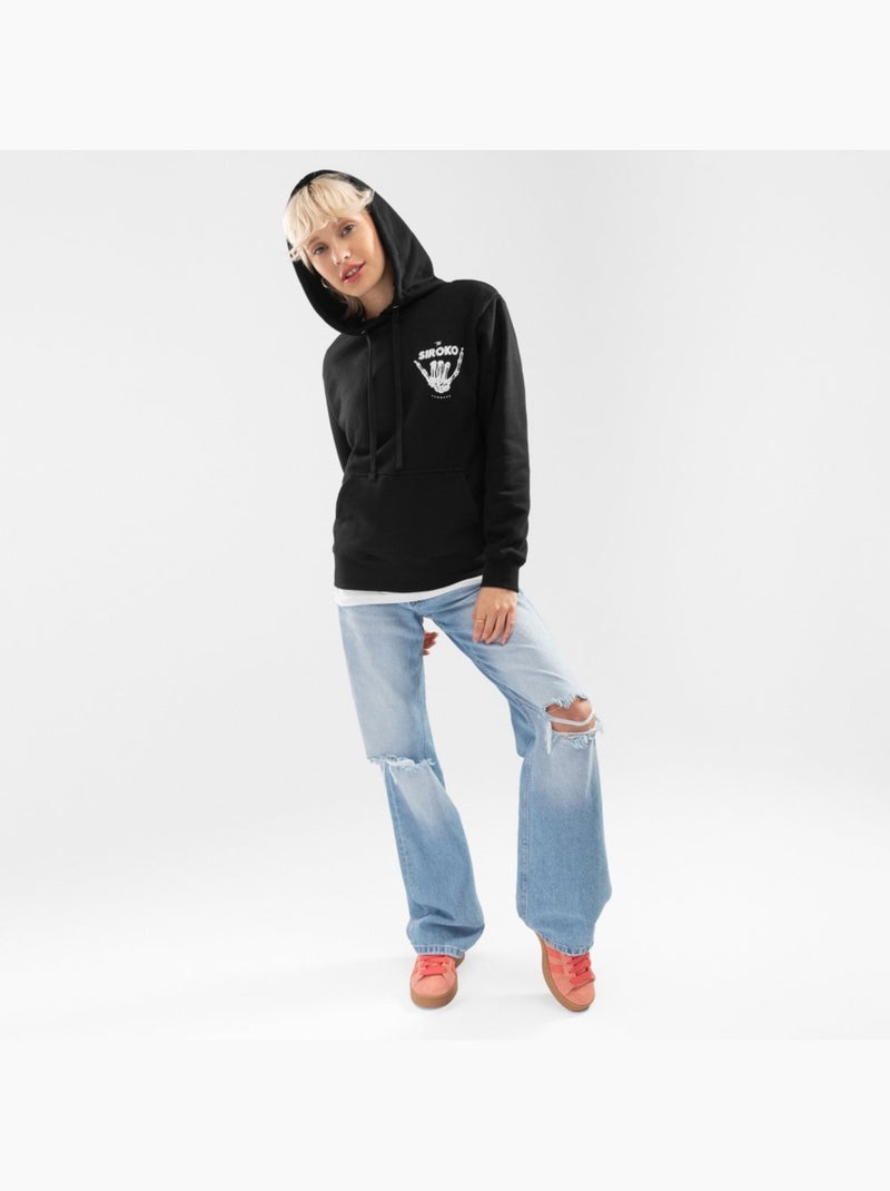 Hoodie voor dames Zwart - Kiabi