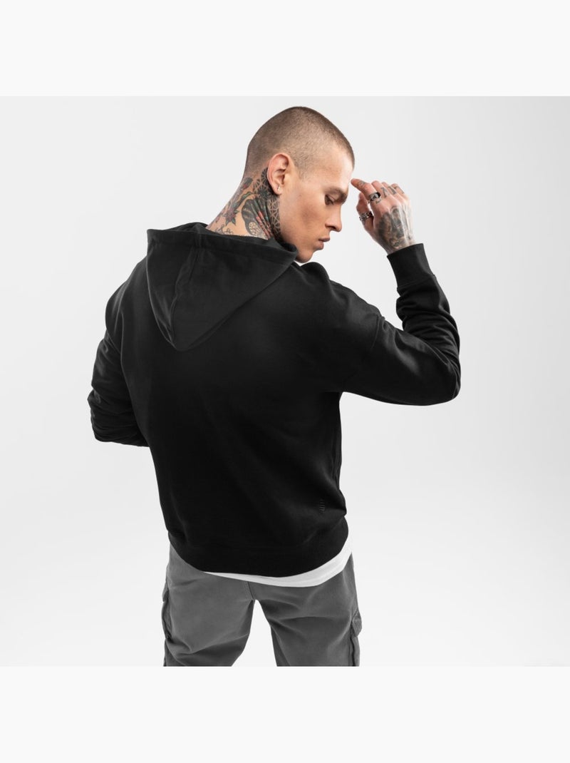 Hoodie voor heren Zwart - Kiabi