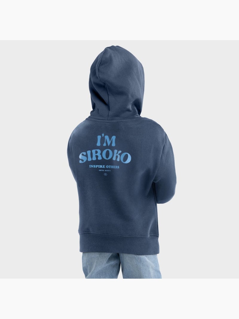 Hoodie voor meisjes Blauw - Kiabi