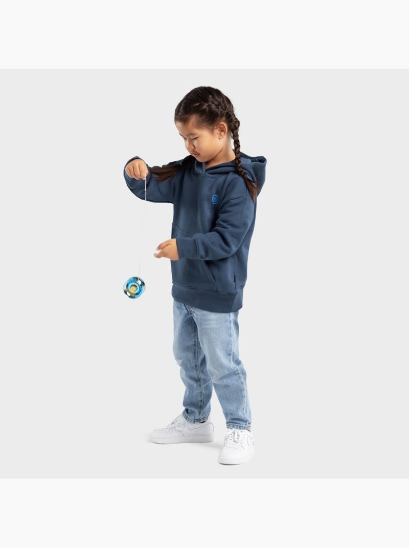 Hoodie voor meisjes Blauw - Kiabi