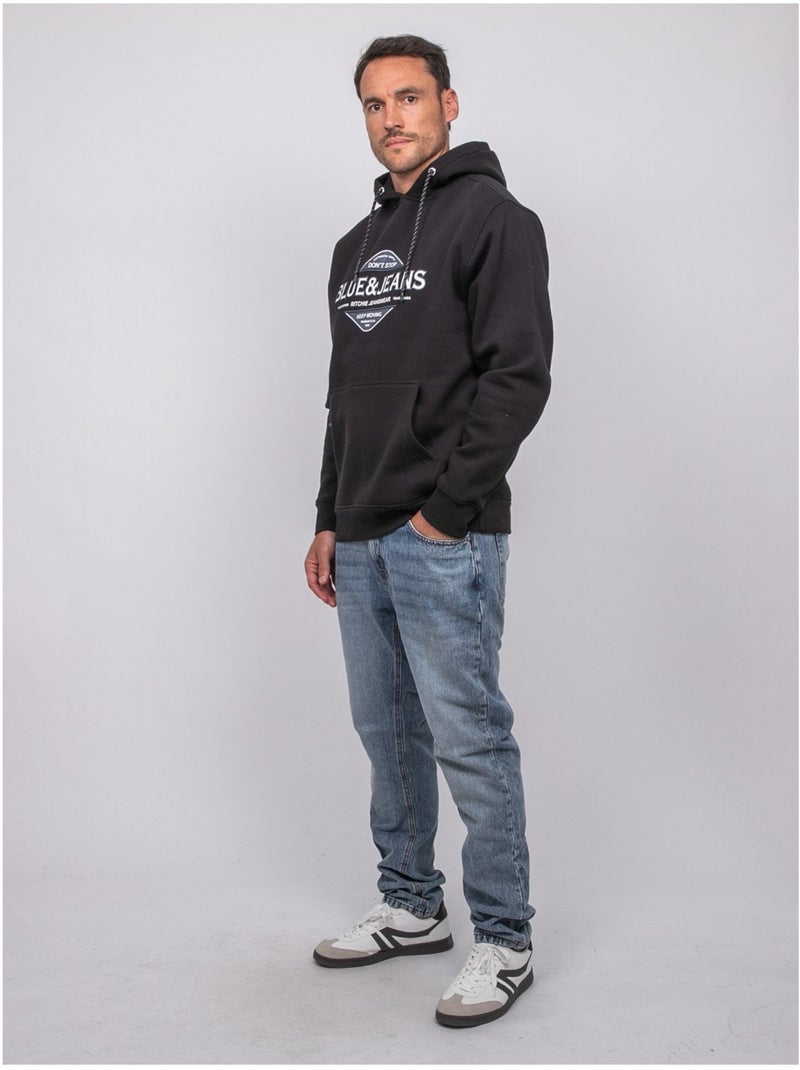 Hoodie wantux Zwart - Kiabi