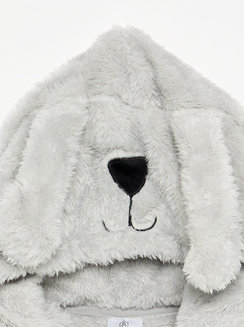 Hoodies en maille peluche Gris - Kiabi