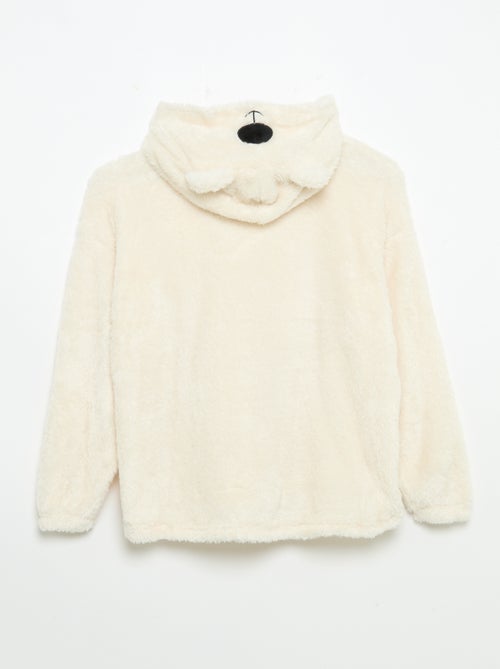 Hoodies en maille peluche - Kiabi