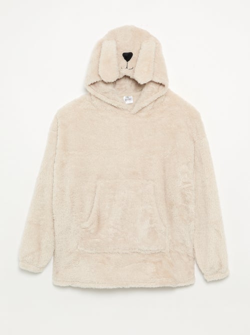 Hoodies van pluche breisel - Kiabi
